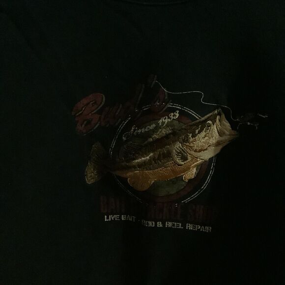 Croft & Barrow Men's Sweatshirt XL Navy Blue Long Sleeve Pullover embroidered - Picture 3 of 4